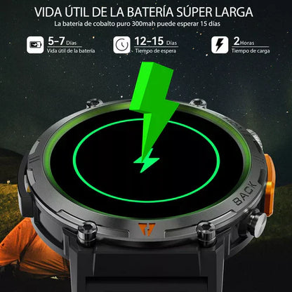 [OFERTA BLACK FRIDAY  - COMPRA 1 Y GANA 7 MANILLAS] TRAILBLAZE - EL RELOJ INTELIGENTE CON RESISTENCIA MILITAR + CARGADOR INALÁMBRICO REGALO